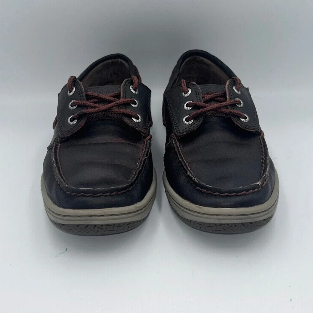 Sperry‎ Top-Sider Billfish Mens Dark Brown Leather Boat Shoes Size 9